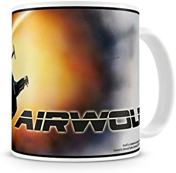 Airwolf Officially Licensed Airwolf Explosion Coffee Mug,MUG1547
