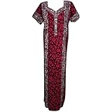 Women's Cotton Nighty Batik Printed Sleepwear Free Size