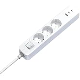 Xiaomi 20W Power Strip 3&rsquo;l&uuml; Priz - 2&times; USB-C + 1&times; USB-A Hızlı Şarj (Xiaomi T&uuml;rkiye Garantili)