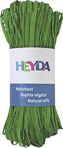 Heyda 204887796 Bast Naturbast (0 m x 0 mm) apfelgrün