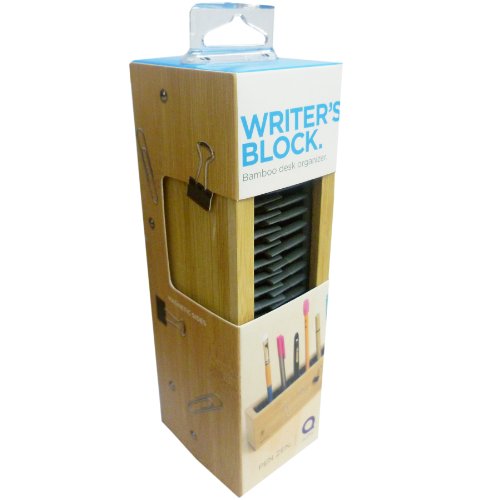 Pen Zen Bamboo Desk Organiser - Grey