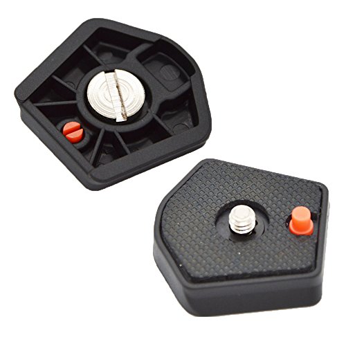 niceEshop(TM) Manfrotto 785PL Schnellwechselplatte fr Modo 785B 785SHB DIGI 718B 718SHB (Schwarz)