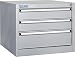 Produktbild Widmer 951051 Unterschrank, Hellsilber, 565 x 580 x 450 mm