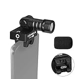 【Stummschaltmodus】 Wenn Sie das aufgezeichnete Audio oder Video mit dem Telefon wiedergeben, schalten Sie einfach den Stummschaltmodus ein, indem Sie die Stummschalttaste drücken, um den Aufnahmeprozess nicht zu stören. Im normalen Aufnahmemodus leuchtet die Anzeigelampe des Mikrofons grün. Im Stummschaltungsmodus leuchtet die Anzeigeleuchte rot.