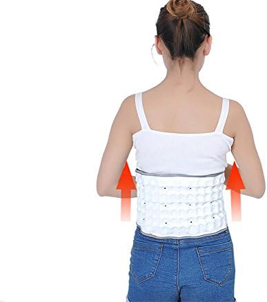 D&amp;F hysio Decompression Back Belt Waist Lower Lumbar Support Brace for Back Pain Relief Spinal Inflatable Traction, One Size fits for23 - 36 inches Waist