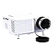 Produktbild Lightinthebox Led Beamer Mini Proyector Projector LCD-Beamer LED-Projektor Heimkino portabel for PC Laptop Mobile phone Wii HDMI VGA SD USB DVD weiß White