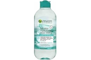 Garnier SkinActive Micellar Hyaluronic Aloe Cleansing Water For Dehydrated and Sensitive Skin, 400ml