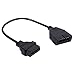 Produktbild Qiilu Für GM OBD1 12 Pins zu OBD2 16 Pins Diagnose Tool Stecker Adapter Kabel