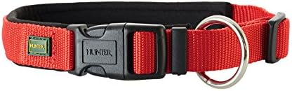 HUNTERVario Plus Neoprene Collar, 45-50 cm, 25 mm, Red/Black