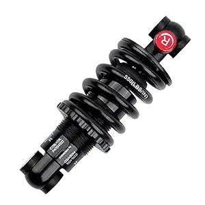 Decdeal Spring Rear Shock Absorber with 2 System Adjustments for Downhill MTB Bike Electric Scooter