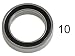 Produktbild RT Reckward Tuning Kugellager 13x19x4mm MR1319-2RS ABEC 3 (10 Stück)