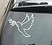 Price comparison product image Peace Dove Funny Car/Bumper Vinyl Decal Sticker 150mm