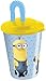 Produktbild Gru: Mi Villano Favorito Minions Trinkbecher mit Deckel und Trinkhalm, 12 x 9 cm (BBS bbs126636)