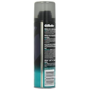 Gillette Classic 200 ml Sensitive Skin Shaving Gel (Pack of 2) - Image 4
