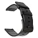 Produktbild TRUMIRR 18mm Weinlese-echtes Leder-Uhr-Band-schnelles Freigabe-Handgelenk-Bügel für Huawei Watch 1st Gen, Huawei Fit, Asus Zenwatch 2 Women 1.45'' WI502Q, Withings Activite/Pop/Steel HR 36mm, Fossil Q