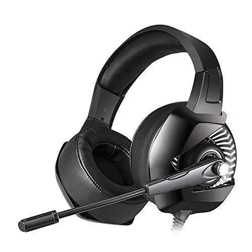 Preisvergleich Produktbild ATpart Gaming Headset Bass Computer Spielkopfhörer mit Mikrofon Surround Sound Gaming Kopfhörer