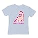 Personalised Dinosaur baby girls and toddler t-shirt- Your name asaurus