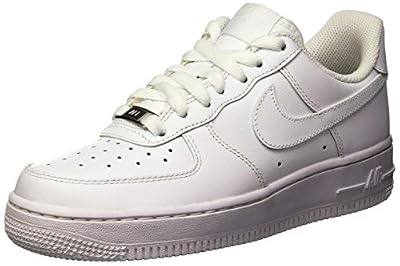 Nike WMNS AIR FORCE 1 07, chaussures de sport femme, Blanc (White/White), 38.5