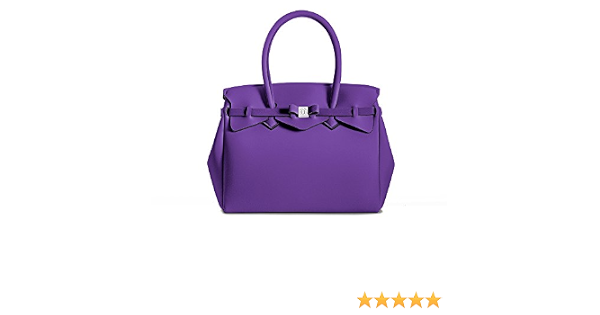 BORSA SAVE MY BAG - Agata (Viola Ametista/Amethyst Purple) : Amazon.it:  Scarpe e borse