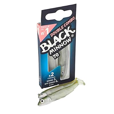 Black Minnow Fiiish 70 Combos - BM70 (Doble Combo - Shore - Offshore - 3g - 6g - Kaki)