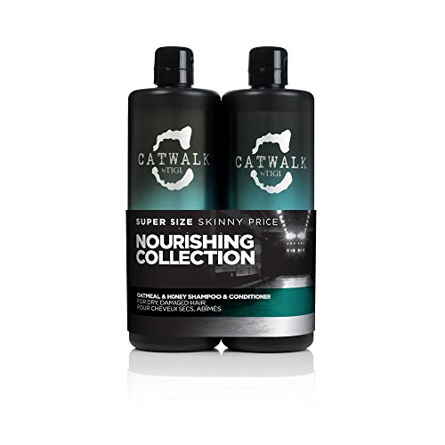 TIGI Catwalk Oatmeal & Honey Nourishing Tween Shampoo & Conditioner Duo 2x750ml