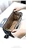 IWMH Pram Buggy Buddy Stroller Organiser Storage Bag With Insulted Milk Cup Holder Water Resistant Cover (Black)