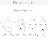 Puckababy® PIEP – Pucksack Baby mit Bauchband – 0/3 M - 6