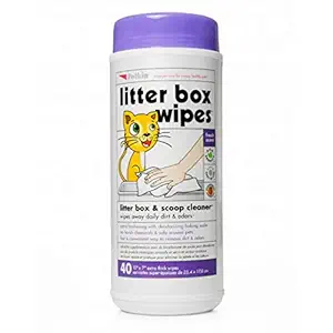 Petkin - Litter Box Wipes 40 Wipes