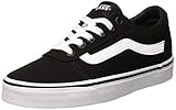 Obermaterial: Canvas Vans Damen Ward Canvas Sneaker, Schwarz Black/White 187, 40.5 EU