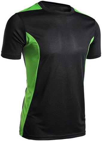 New Quick Dry Sport Shirts Men Short Sleeve Basketball Football Jersey Gym Clothing Fitness Tight Running T-shirts Mens ,black,4XL