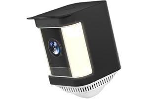 KINOEHOO Custodia in silicone Compatibile con Ring Spotlight Cam Plus Coperture parapioggia Impermeabile protettivo morbido e leggero silicone durevole.