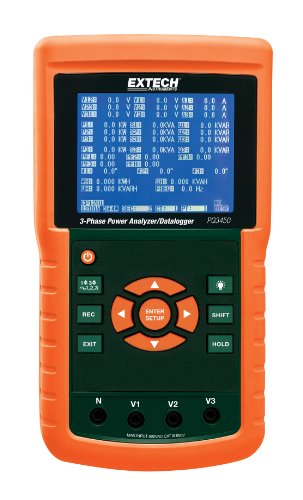 Extech PQ3450 3-Phase Power Analyser/Data Logger