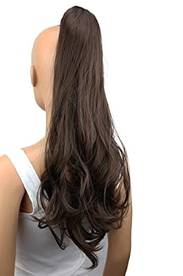 PRETTYSHOP 60 cm postiche extension de cheveux queue de cheval volumineux résistant à la chaleur Diverses couleurs H50