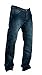 Produktbild Juicy Trendz Herren Motorradrüstung Biker Motorrad Denim Hose Jeans Horn Blau