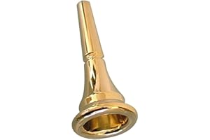 kesoto Embouchure pour Cor Français Cor de Chasse Clairon - or
