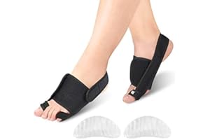 Corrector de juanetes Férula Doact Presión tridimensional Hallux Valgus Orthosis Corrector con enderezador de dedos correa de corrección de dedo pequeño para hombres y mujeres Hallux Valgus dedo