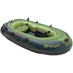 Sevylor STABIELO - lancha hinchable para 2 adultos - 259 x 122 cm - optional motor eléctrico 12 V/150 vatios - estable - al aire libre-diseño carga 280 kg - de ventas a través de productos - Holly STABIELO - Holly-verde - patentado innovaciones en el área de portátil MANAX - protector de pantalla-