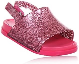 Melissa Footwear Slide Glitter Sandals UK 4 Pink