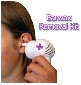 EARWAX REMOVAL KIT. Gentle microsuction removes earwax right out. With 4 Colour Coded Reusable Tips