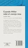 Image de Cuando Hitler Robo el Conejo Rosa = When Hitler Stole the Pink Rabbit (Alfaguara Juvenil)