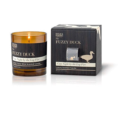 Baylis & Harding Fuzzy Duck Wick Candle, Cozy By The Log Fire