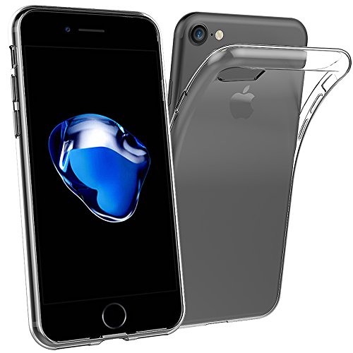 iPhone 7 Hülle Case,[2 pack],Simpeak Schutzhülle für iPhone 7 Silikon Transparent - 8