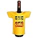 Produktbild Mini T-Shirt für die Flasche  Grillen  New Year Sylvester Geschenk Sekt Wein