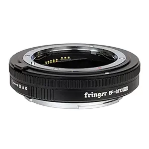 Fringer EF-GFX Pro Auto Focus Camera Mount Adapter Ring Compatible with Canon ef to Fuji GFX100/ GFX100S Cameras Adapters