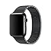 Produktbild Bluestein® Armband für Apple Watch, Premium Edelstahl Gliederamband, mit Doppeltfaltverschluss, passend für Apple Watch 1 & 2 (42 mm, Schwarz)