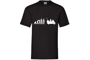 Evolution Motorrad Goldwing Männer T-Shirt - shirt84.de