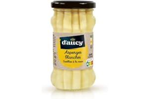 D'AUCY - Aspèrges Blanches Miniatures 110G - Lot De 4