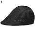 Produktbild AROVON Hut Unisex-Mode und Klassische Ente Mesh Sun Flat Cap Golf Baskenmütze Zeitungsjunge Cabbie Baseball-Mütze