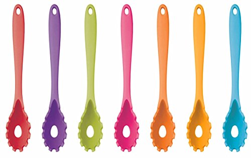 Colourworks Silikon-Spaghettiheber, 27,5 cm – Rosa - 3