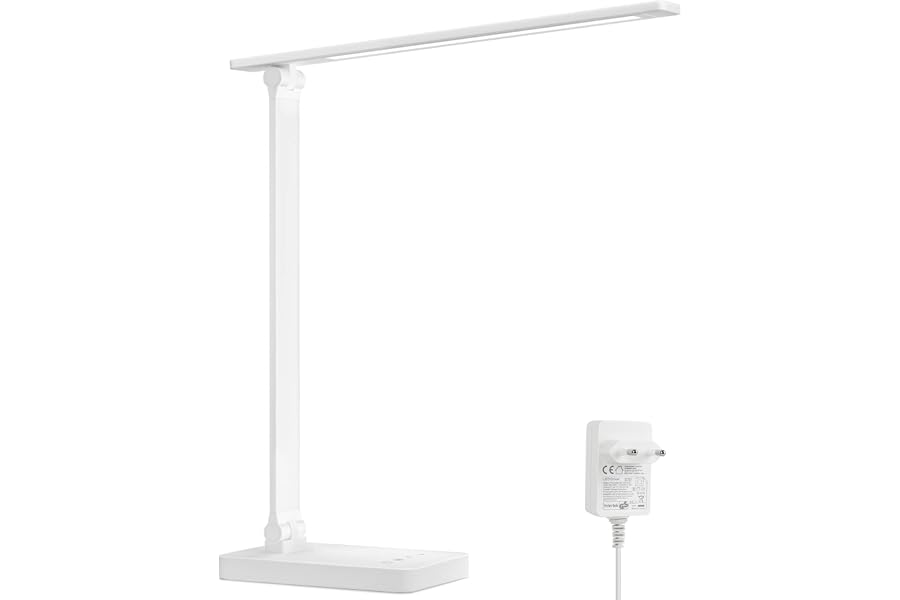 Lepro Lámpara Escritorio LED 800 LM Regulable Blanco